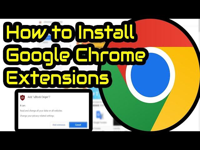 How To Install Google Chrome Extensions | Windows 11