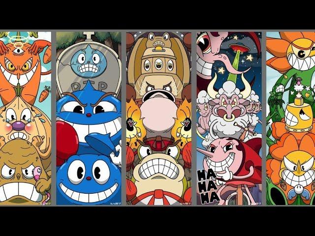 Cuphead |All Inkwell Isle 1 Bosses| - as Mugman