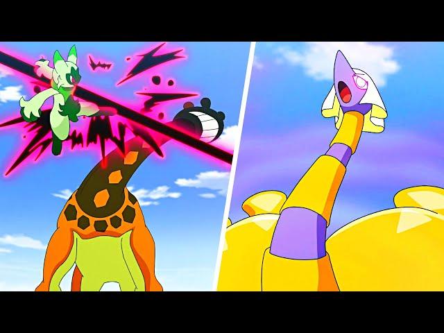 Liko And Roy VS Farigiraf - Mollie And Sohdayo Story - Pokemon Horizons Episode 76 AMV