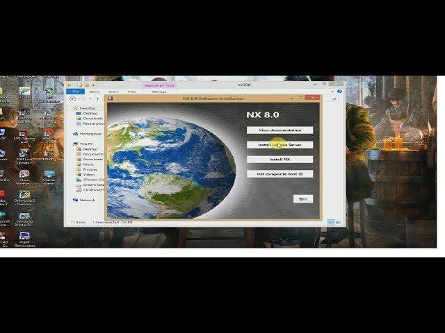 How to Install NX 8.0 in window 7/8/8.1 & 10 (100% working) Downloading link in description