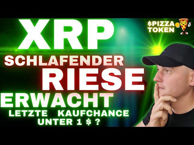 XRP RIPPLE  nie wieder diese Kurse ? Jetzt Kaufen?I $PIZZA token Pre-Sale !