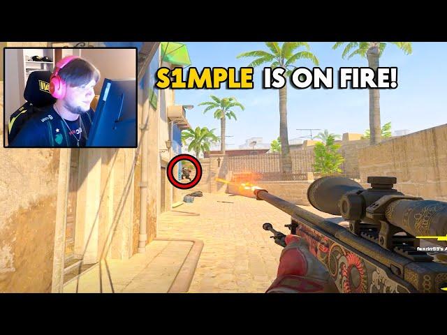 S1MPLE's AWP is on Fire! JIMPPHAT Ace! CS2 Highlights