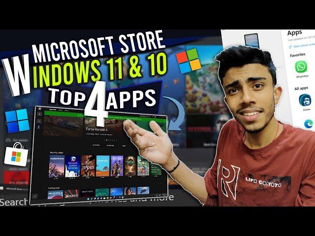 TOP 4 Microsoft store Apps For Windows 11 User Amazing!  Windows 11 Best Apps that Blow Your Mind 