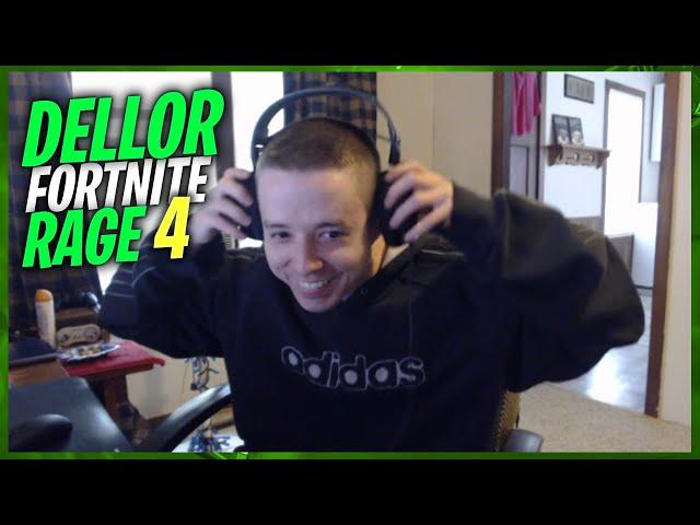 DELLOR FORTNITE MEGA RAGE COMPILATION 4