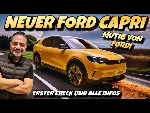 Ford Capri als Elektroauto! Auf den Spuren einer Legende.
