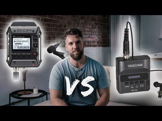 The Zoom F1 vs The Tascam DR 10L.  Which?  Why?  //  Zoom F1 Review