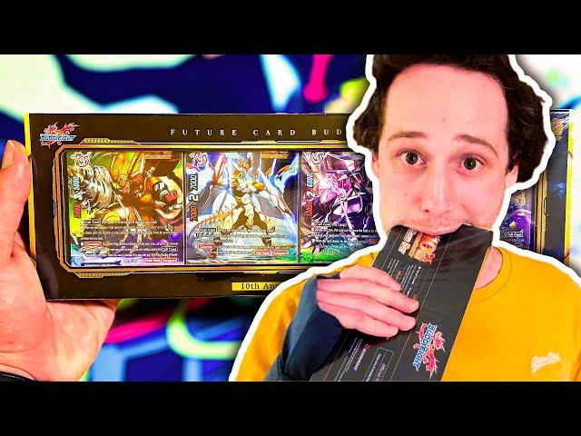 Future Card Buddyfight 10th Anniversary Card Set Box Opening!!!