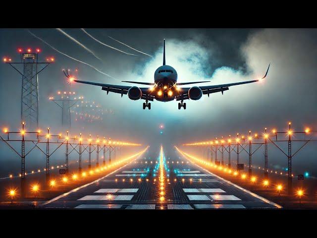 How Do Aircraft Land at Zero Visibility? | Autoland Systems Explained | JetologyPlane