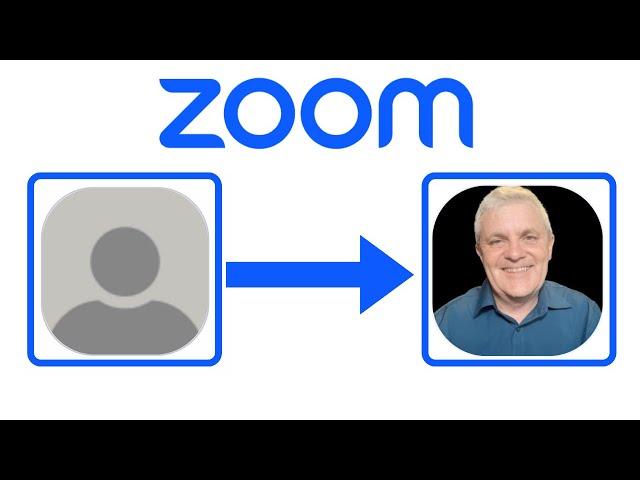 How to Change Your Zoom Profile Picture (Zoom with camera turned off)