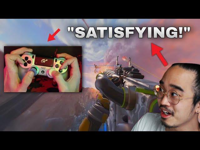 Using ZERBOW'S Insane Settings.. + Youtubers  Reacting To My Controller Aimbot