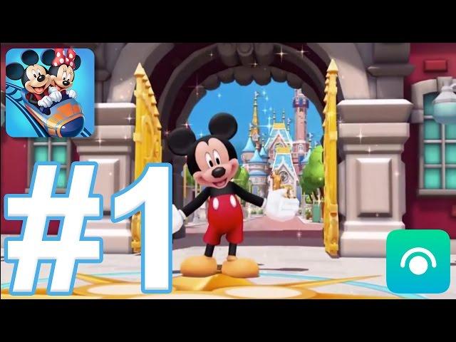Disney Magic Kingdoms - Gameplay Walkthrough Part #1 - Level 1-9 (iOS, Android)