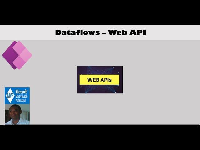 Web API through Dataflows in Power Apps