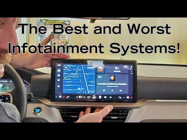 The BEST and WORST Infotainment Systems in Vehicles Today!