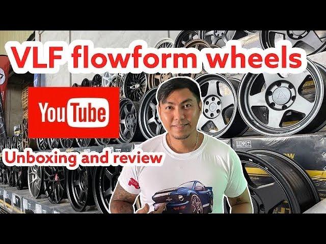 Unboxing VLF flowform wheels by RF Wheels | HD video