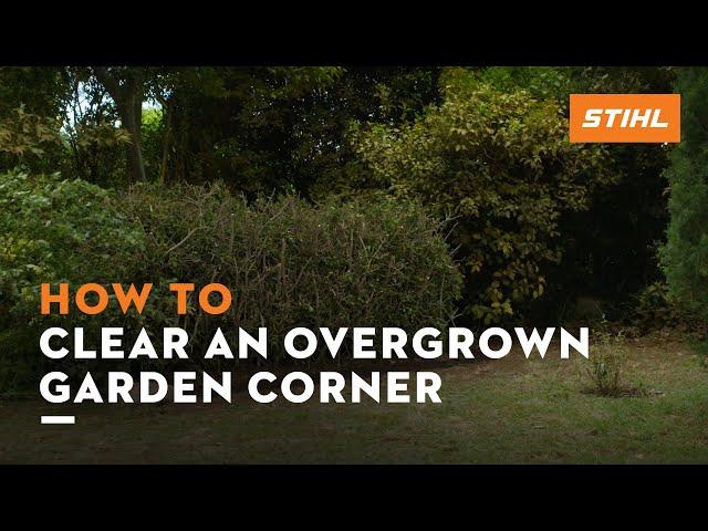 How to clear an overgrown garden | STIHL Tutorial