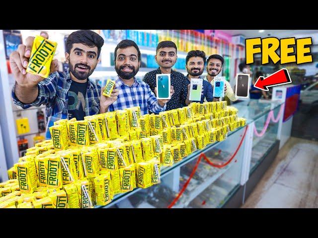 Frooti Drinking Challenge With Customers | Winner Will Get Free Smartphones 