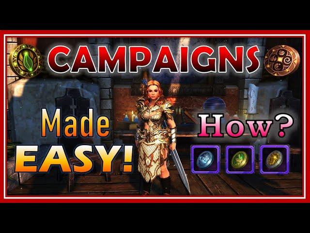 BEST Way to Complete Legacy CAMPAIGNS in Neverwinter 2021