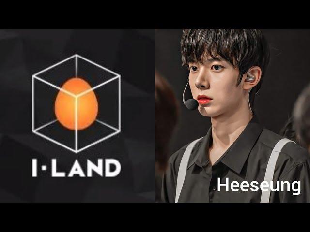 HEESEUNG | Inside the I-LAND photos