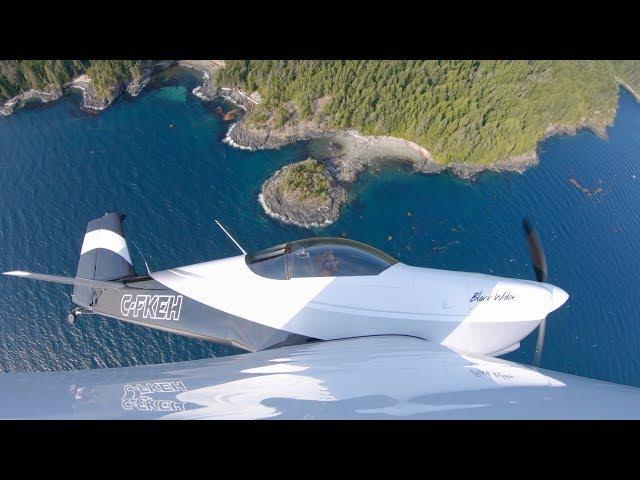 Flying BC's West Coast in a Vans RV-6 | 4K