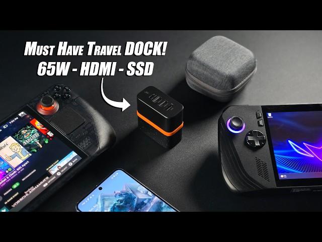 A Compact 65W HDMI Dock With An SSD! Steam Deck, ROG Ally, Switch, Android