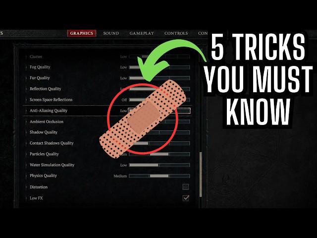 BEST 5 Changes That Will FIX Your Lag Issues Instantly in Diablo 4