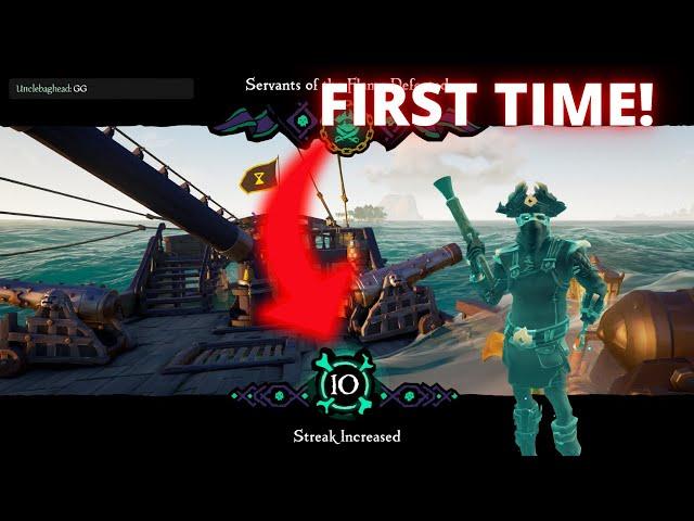 MY FIRST ATHENA HOURGLASS 10 STREAK! Sea of Thieves! Season 14!