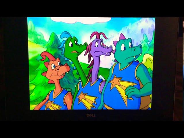 Dragon Tales Buster And Mookie Mad At Each Other After Losing The Basketball Game 