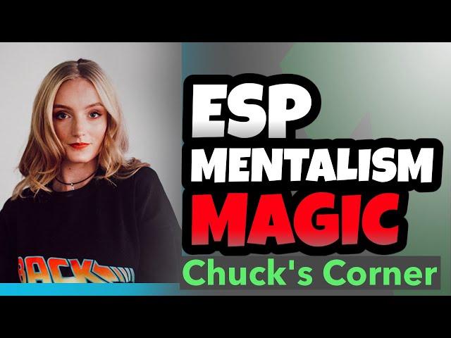 Chuck's Corner Weekly/E.S.P. OR JUST MAGIC? #Houseoftheunusual.com® #ChuckCaputoMagic®