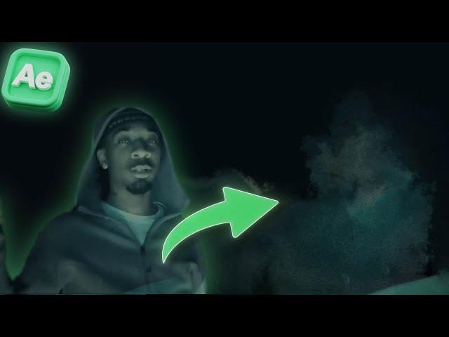 Unique SMOKE DISSOLVE Effect in After Effects!