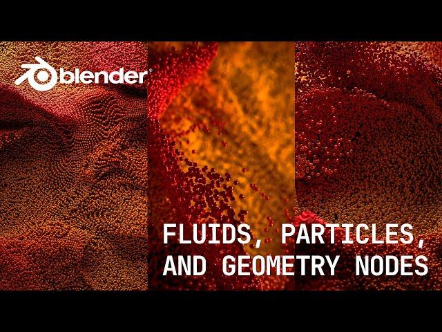 Transform Flip Fluids into Particle Systems Using Geometry Nodes