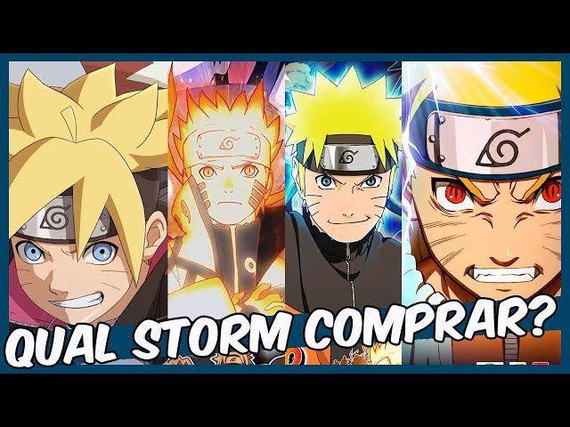 Qual Naruto Ultimate Ninja Storm comprar? - Guia de compra
