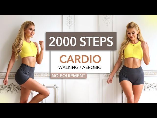 2000 STEPS CARDIO - ON THE BEAT / burn calories on good music I fast, fun + sweaty