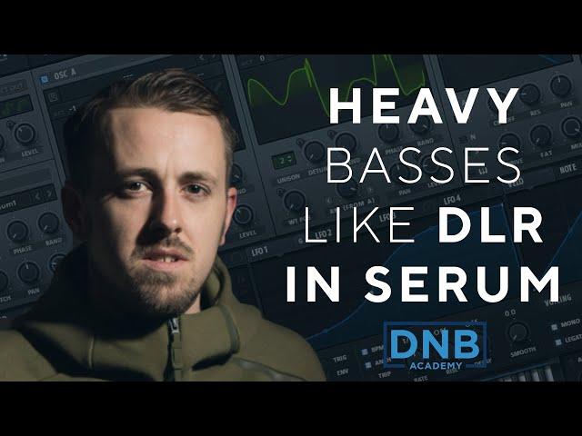 How to make DNB BASS like DLR / SOFA SOUNDS in SERUM [TECHY / ROLLER]