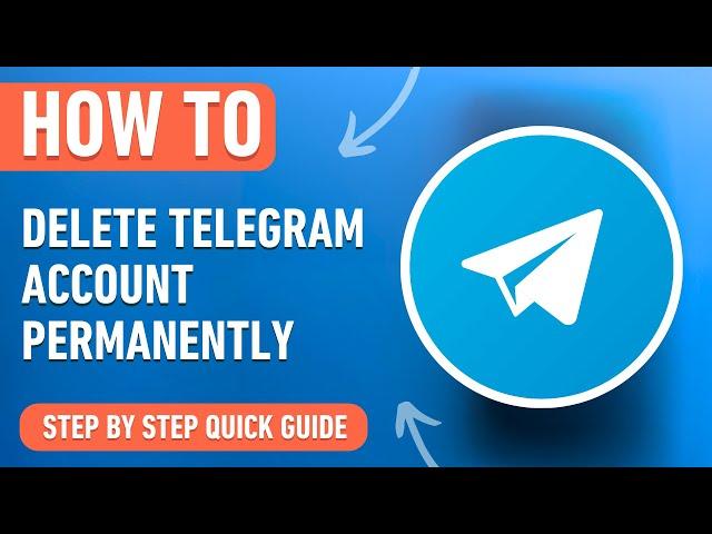 How to delete Telegram Account permanently [2024] Easy Tutorial