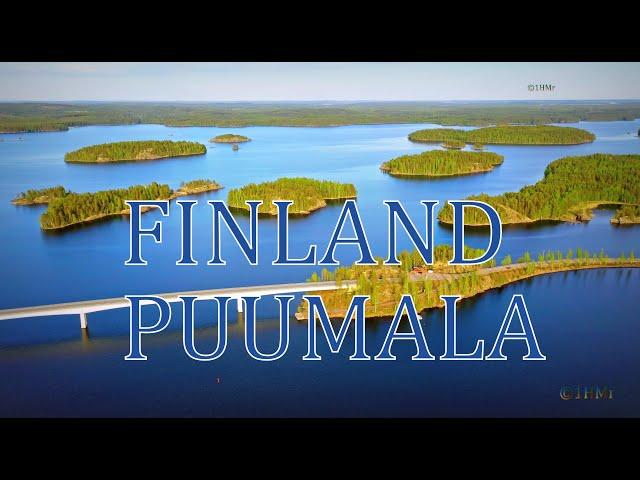 Finland From Air * Pistohiekka & Lietvedentie, Puumala 4K drone scenery