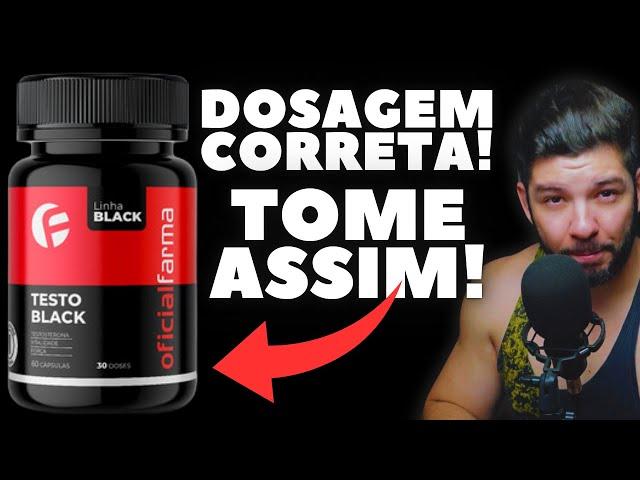 COMO TOMAR TESTO BLACK (Oficial Farma)?