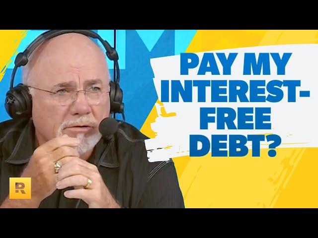 Should I Pay Off My Interest-Free Debt Right Now?