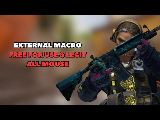 CS2 No Recoil Macro * ALL MOUSE & EXTERNAL (FREE)