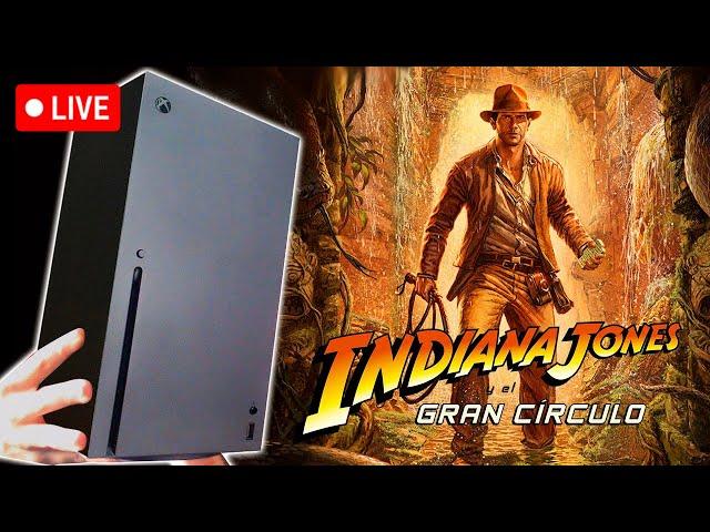 jugamos INDIANA JONES y el GRAN CIRCULO  EXCLUSIVO de XBOX | GAMEPLAY en ESPAÑOL