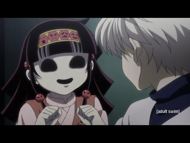 Nanika and Killua moments / english dubbed hunter x hunter