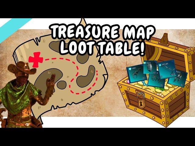 What Loot Can You Get From A Treasure Map? Treasure Map Guide And Loot Table! Ark Ascended