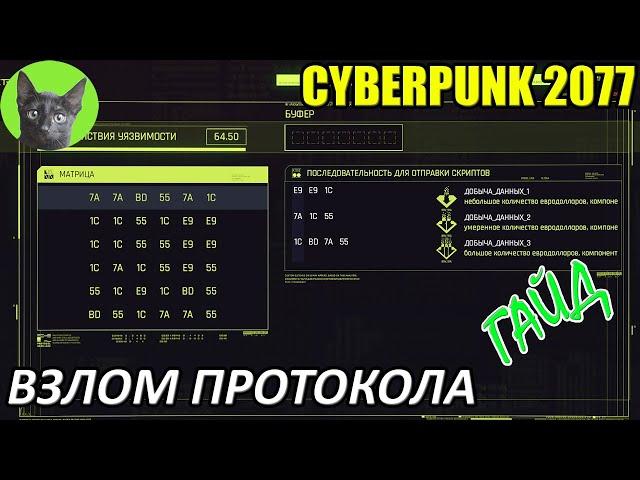 Cyberpunk 2077 - Гайд - Взлом протокола (подробный гайд для игрока любого уровня)