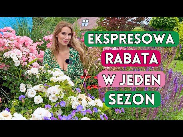 10 ROŚLIN na SZYBKI EFEKT W OGRODZIE + RABATA W 1 SEZON