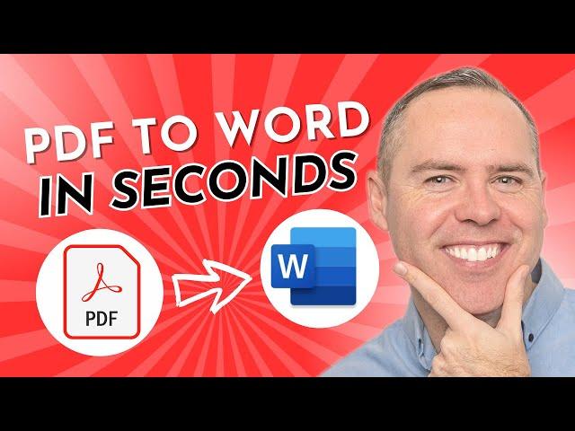 How to Convert PDF to Word using Microsoft Word for FREE (2023)