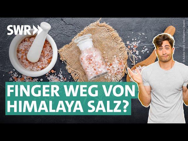 Salz: Welches ist das beste und lohnt sich teures Salz? | SWR Story