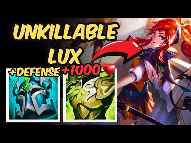 So I tried the RANK 1 WARMOGS Lux Build - lux support guide