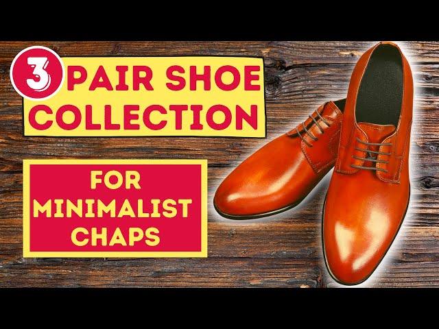 3 PAIR MINIMALIST SHOE COLLECTION FOR MEN