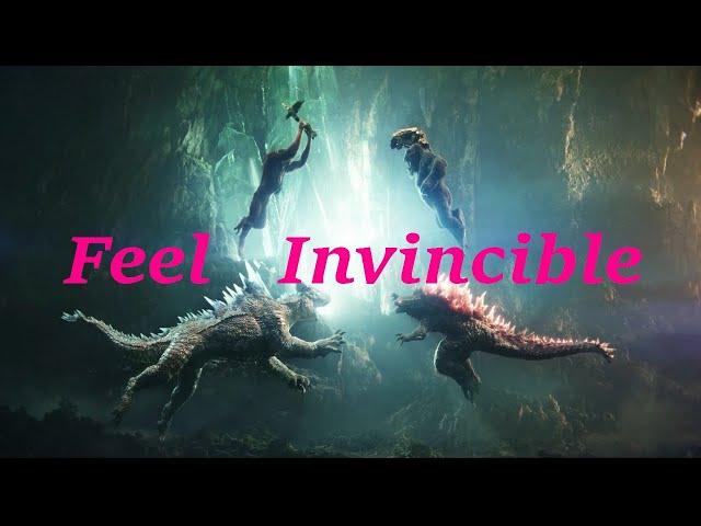 【MV】Godzilla x Kong: The New Empire - Feel Invincible (Skillet)