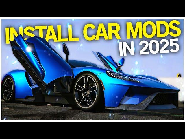 HOW TO INSTALL CAR MODS in GTA V/GTA 5 *2025* EASY METHOD!! ADD-ON Car Mod