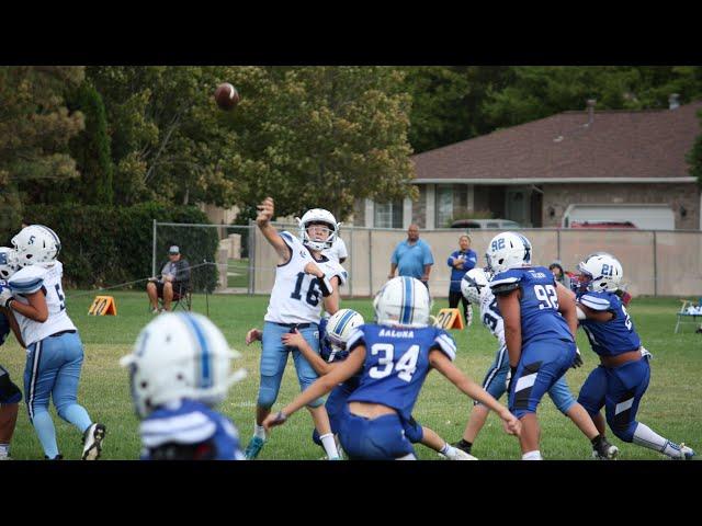 QB Highlights Week 3. Boston Wright 6th Grade 2023 football.